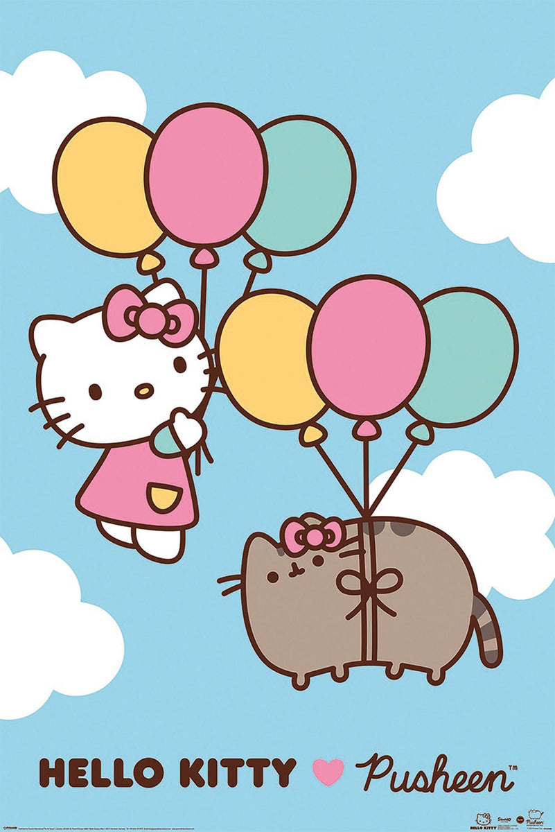 Hello kitty pusheen deals