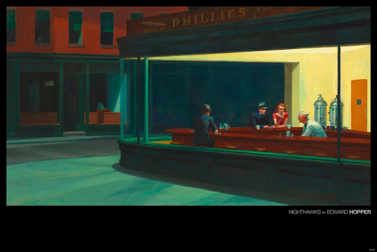 Edward Hoppers 'Nighthawks': Eine ikonische Ode an Einsamkeit und Urbanität
