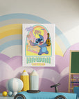 Stitch Poster Disney Hawaii Surf Club