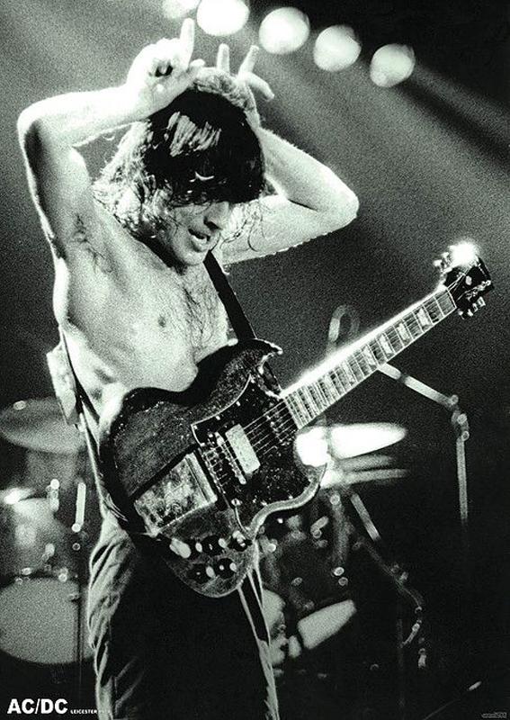 AC/DC Poster Angus Young
