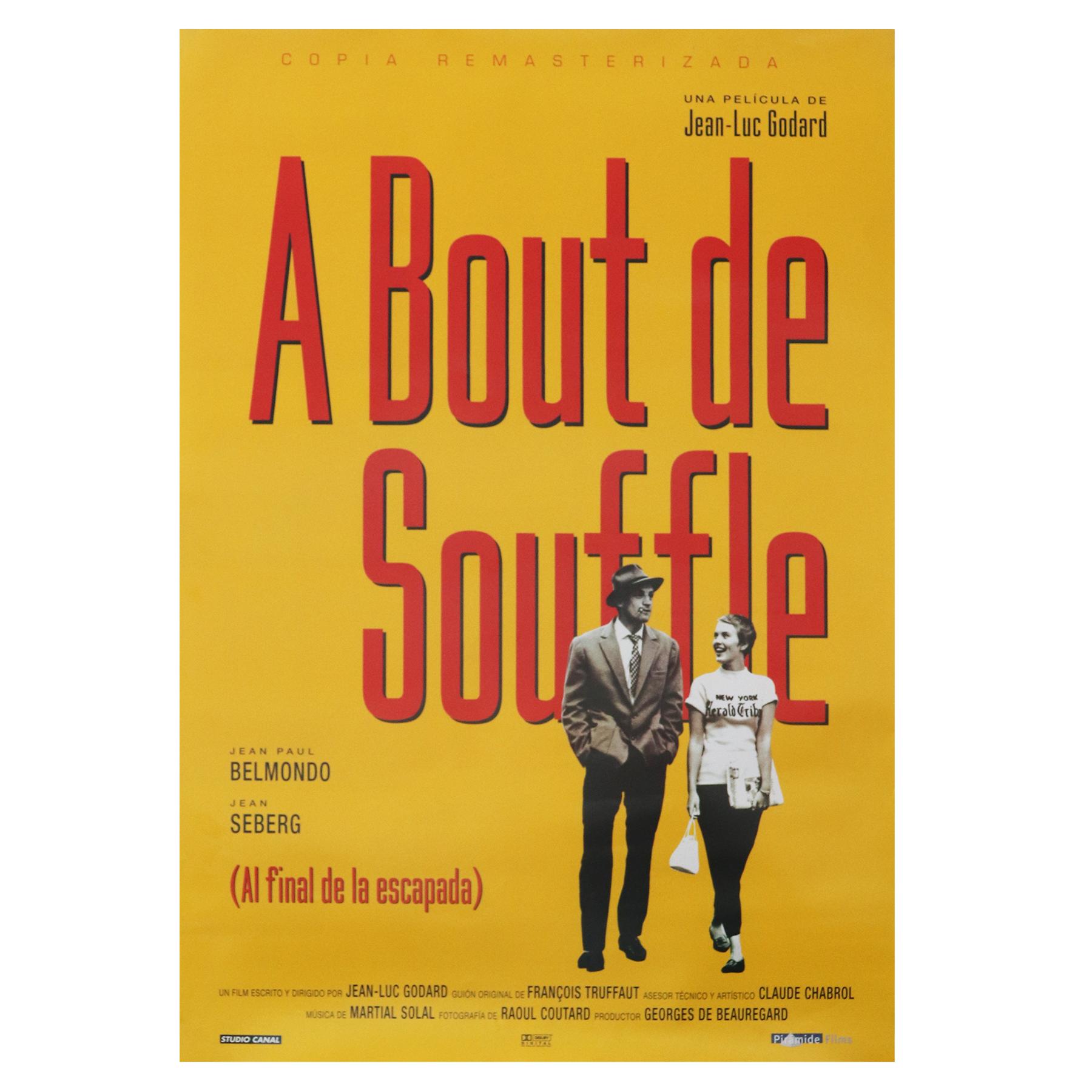 A Bout de Souffle Poster Breathless